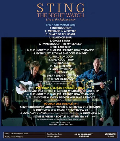 STING / THE NIGHT WATCH (1BDR)