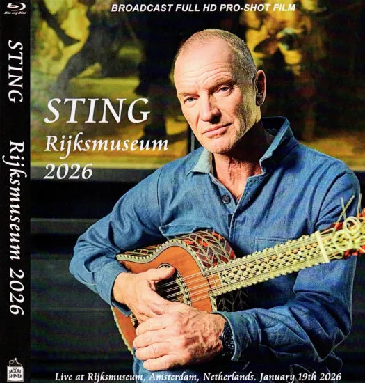STING / Rijksmuseum 2026 HD PRO-SHOT (1BDR)