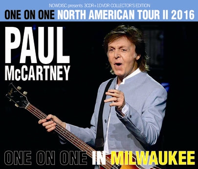 PAUL McCARTNEY / ONE ON ONE IN MILWAUKEE (3CDR+1DVDR)
