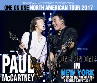 PAUL McCARTNEY / ONE ON ONE NORTH AMERICA TOUR 2017 MSG TWO NIGHTS (6CDR)