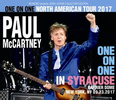 PAUL McCARTNEY / ONE ON ONE IN SYRACUSE (3CDR+1DVDR)