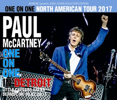 PAUL McCARTNEY / ONE ON ONE IN DETROIT 2017 (3CDR+1DVDR)