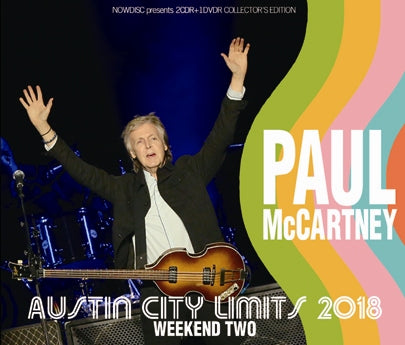 PAUL McCARTNEY / AUSTIN CITY LIMITS 2018 WEEKEND TWO (2CDR+1DVDR)