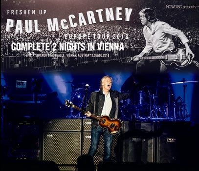 PAUL McCARTNEY / FRESHEN UP TOUR 2018: COMPLETE 2 NIGHTS IN VIENNA (6CDR)