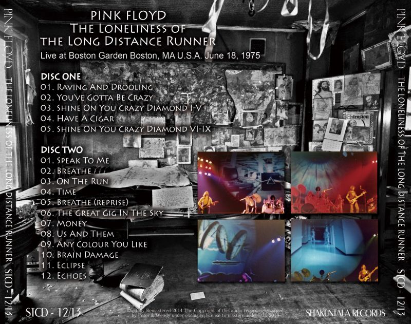 PINK FLOYD / 1975 THE LONELINESS OF THE LONG DISTANCE RUNNER 【2CD】