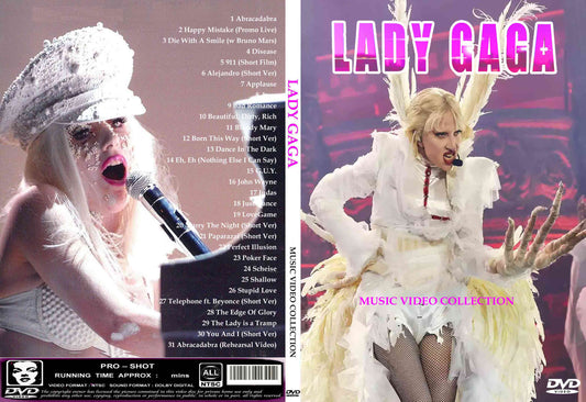 Lady Gaga / Music Video Collection 2025 Abracadabra (1DVDR)