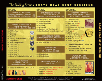 THE ROLLING STONES / GOATS HEAD SOUP SESSIONS (3CD)