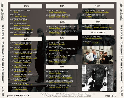 THE BEATLES / TOPPERMOST OF THE POPPERMOST (1CD)