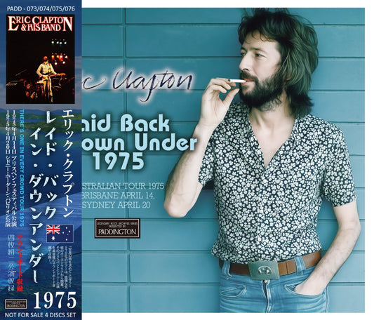 ERIC CLAPTON / 1975 LAID BACK IN DOWN UNDER (4CD)