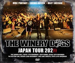 WINERY DOGS / JAPAN TOUR 2023 (4DVDR)