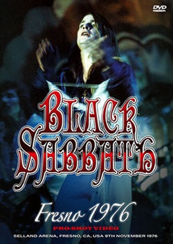 BLACK SABBATH / FRESNO 1976 PRO-SHOT VIDEO (1DVDR)