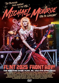 MICHAEL MONROE / FLINT 2025 FRONT ROW (1DVDR)