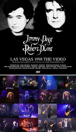 JIMMY PAGE & ROBERT PLANT / LAS VEGAS 1998 SOUNDBOARD MASTER (2CD+1DVDR)
