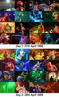 OASIS / DEFINITIVE MAINE ROAD 1996 2 DAYS THE VIDEO FINEST & RESTORED PRO SHOT (2DVD)
