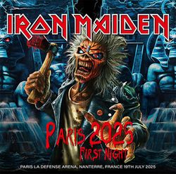 IRON MAIDEN / PARIS 2025 1ST NIGHT (2CDR)