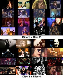 OZZY OSBOURNE / A LIFE OF OZZ DEFINITIVE MUSIC VIDEO COLLECTION PRO SHOT (4DVDR)