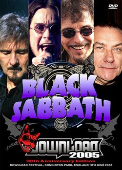 BLACK SABBATH / DOWNLOAD 2005 20TH ANNIVERSARY EDITION PRO SHOT (1DVDR)