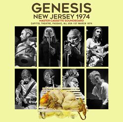 GENESIS / NEW JERSEY 1974 MASTER CASSETTE SOUNDBOARD STEREO SOUNDBOARD (1CDR)
