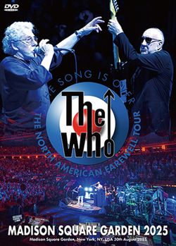 THE WHO / MADISON SQUARE GARDEN 2025 (1DVDR)