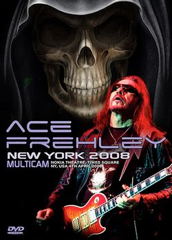ACE FREHLEY / NEW YORK 2008 MULTICAM (1DVDR)