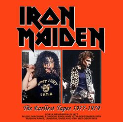 IRON MAIDEN / THE EARLIEST TAPES 1977-1979 (2CDR)