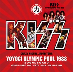 KISS / YOYOGI OLYMPIC POOL 1988 SOUNDBOARD (2CD)