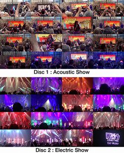 KISS / KRUISE LAND-LOCKED IN VEGAS (2DVDR)