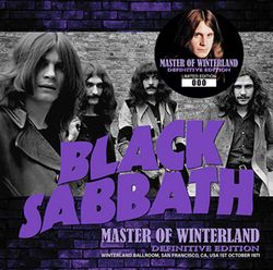 BLACK SABBATH / MASTER OF WINTERLAND DEFINITIVE EDITION (1CD)