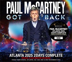 PAUL McCARTNEY / ATLANTA 2025 2 DAYS COMPLETE ORIGINAL IN EAR MONITOR RECORDING (5CD)