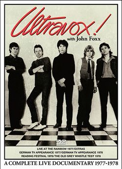 ULTRAVOX! w/JOHN FOXX / COMPLETE LIVE DOCUMENTARY 1977-1978 PRO SHOT (1DVDR)