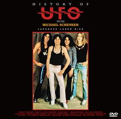 UFO / HISTORY OF UFO with MICHAEL SCHENKER JAPANESE LASER DISC PRO SHOT (1DVDR)