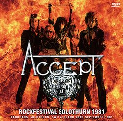 ACCEPT / ROCKFESTIVAL SOLOTHURN 1981 PRO SHOT (1DVDR)
