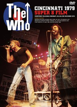THE WHO / CINCINNATI 1979 SUPER 8 FILM (1DVDR)