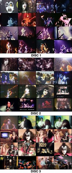 KISS / KISSTORY VOLUME THREE 1977-1978 PRO SHOT (3DVDR)