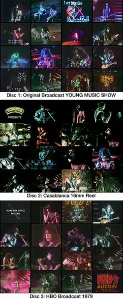 KISS / DEFINITIVE BUDOKAN 1977 BROADCASTS PRO-SHOT (3DVDR)
