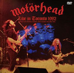 MOTORHEAD / LIVE IN TORONTO 1982 PRO SHOT (1DVDR)