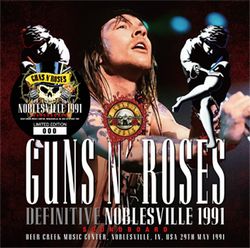 GUNS N' ROSES / DEFINITIVE NOBLESVILLE 1991 SOUNDBOARD (2CD+1DVDR)