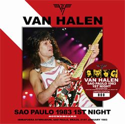 VAN HALEN / SAO PAULO 1983 1ST NIGHT SOUNDBOARD (1CD+1DVDR)