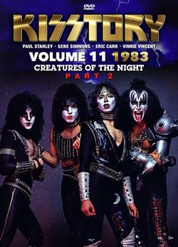 KISS / KISSTORY VOLUME ELEVEN 1983 CREATURES OF THE NIGHT PART 2 PRO SHOT (3DVDR)