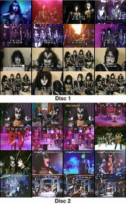 KISS / KISSTORY VOLUME TEN 1982 CREATURES OF THE NIGHT PART 1 PRO SHOT (2DVDR)