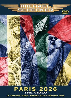 MICHAEL SCHENKER / PARIS 2026 THE VIDEO (1DVDR)