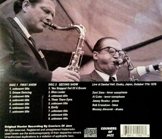 ZOOT SIMS & AL COHN / From Z to... A (2CDR)