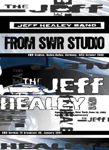 THE JEFF HEALEY BAND / FROM SWR STUDIO PRO-SHOT (1DVDR)