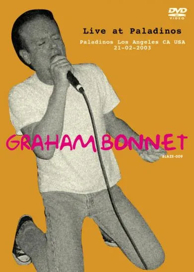 Graham Bonnet / Live at Paladinos 2003 (1DVDR)