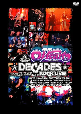 HEART / Decades Rock Live! Pro-Shot (1DVDR)