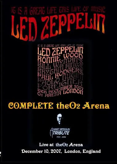 LED ZEPPELIN / O2ARENA COMPLETE (1DVDR)