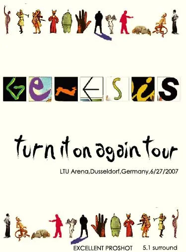 GENESIS / Turn It On Again Tour Pro-Shot (2DVDR)