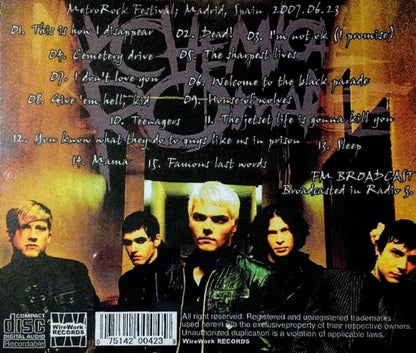 MY CHEMICAL ROMANCE / Metro Rock Festival SOUNDBOARD (1CDR)