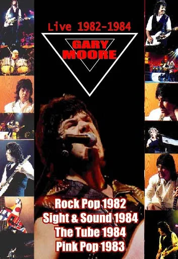 GARY MOORE / LIVE 1982-1984 Pro-Shot (1DVDR)