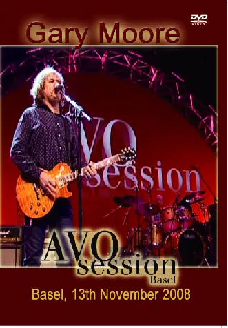 GARY MOORE / AVO Session 2008 Pro-Shot (1DVDR)
